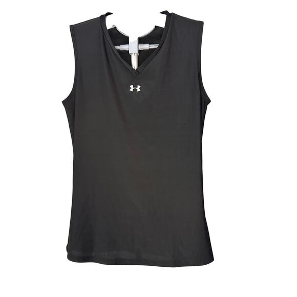 Under Armour Tops - Under Armour Black Fitted Tank Top Women Size Medium